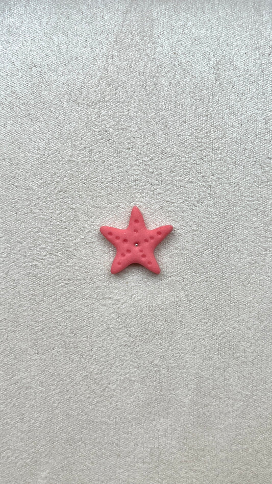 Charm étoile de mer corail