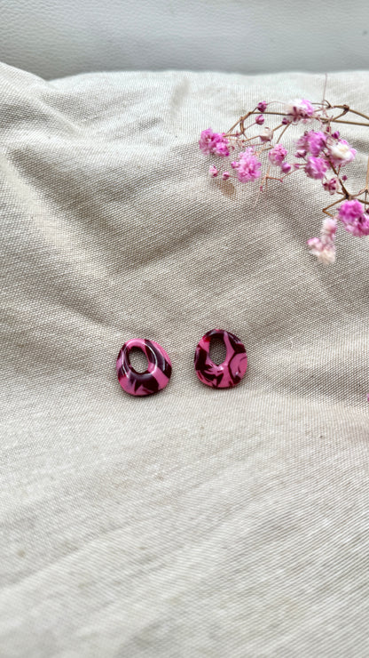 Pampilles goutte framboise S