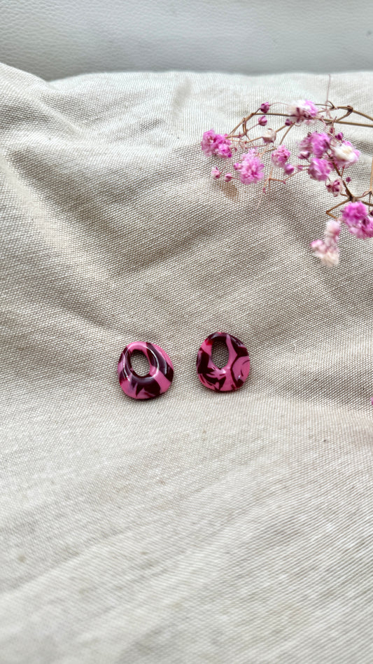 Pampilles goutte framboise S