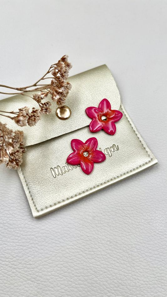 Pampilles Monoï fushia