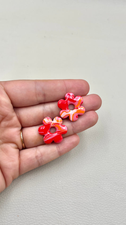 Pampilles L roses/oranges