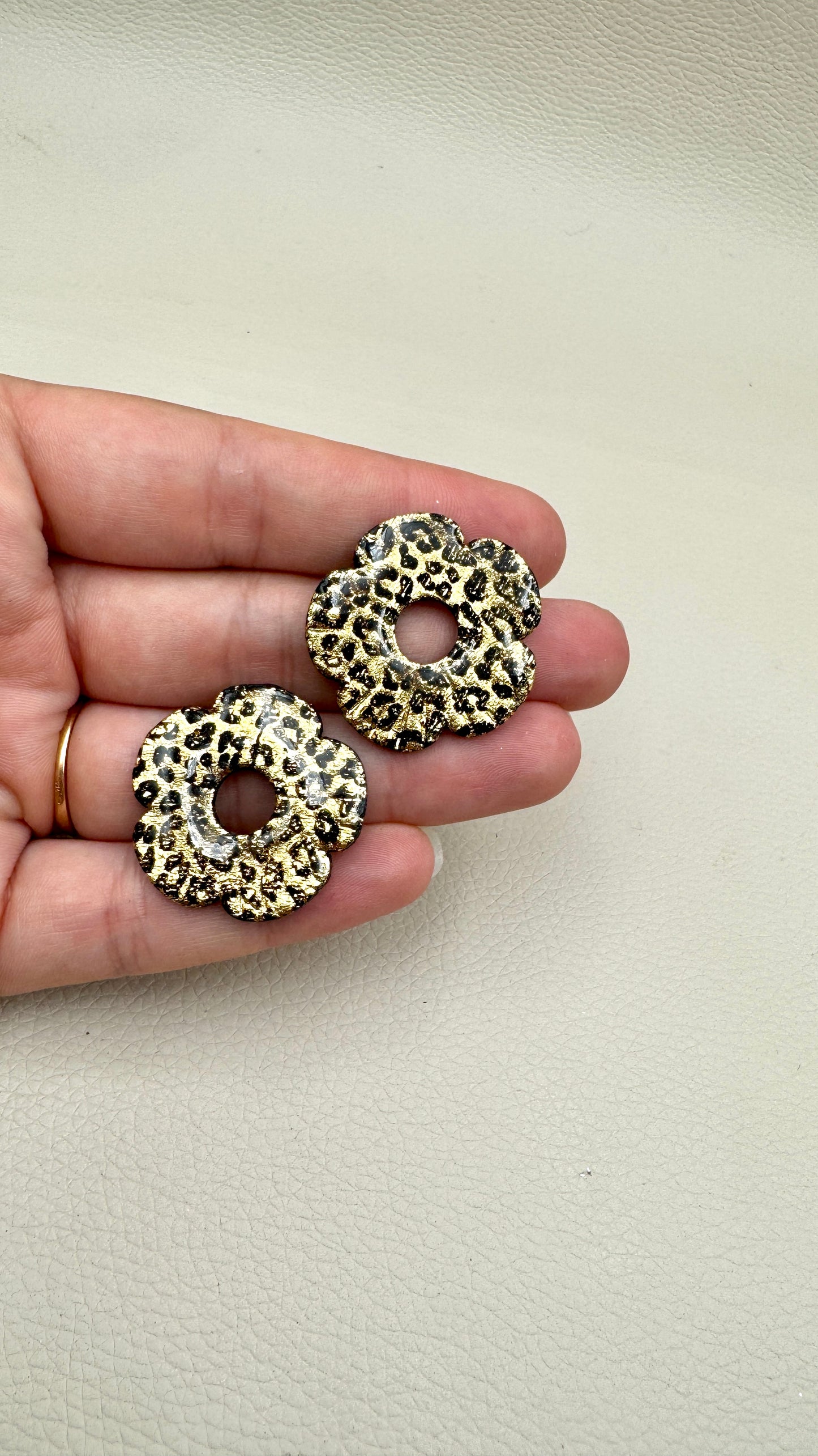 Pampilles XL léopard noir