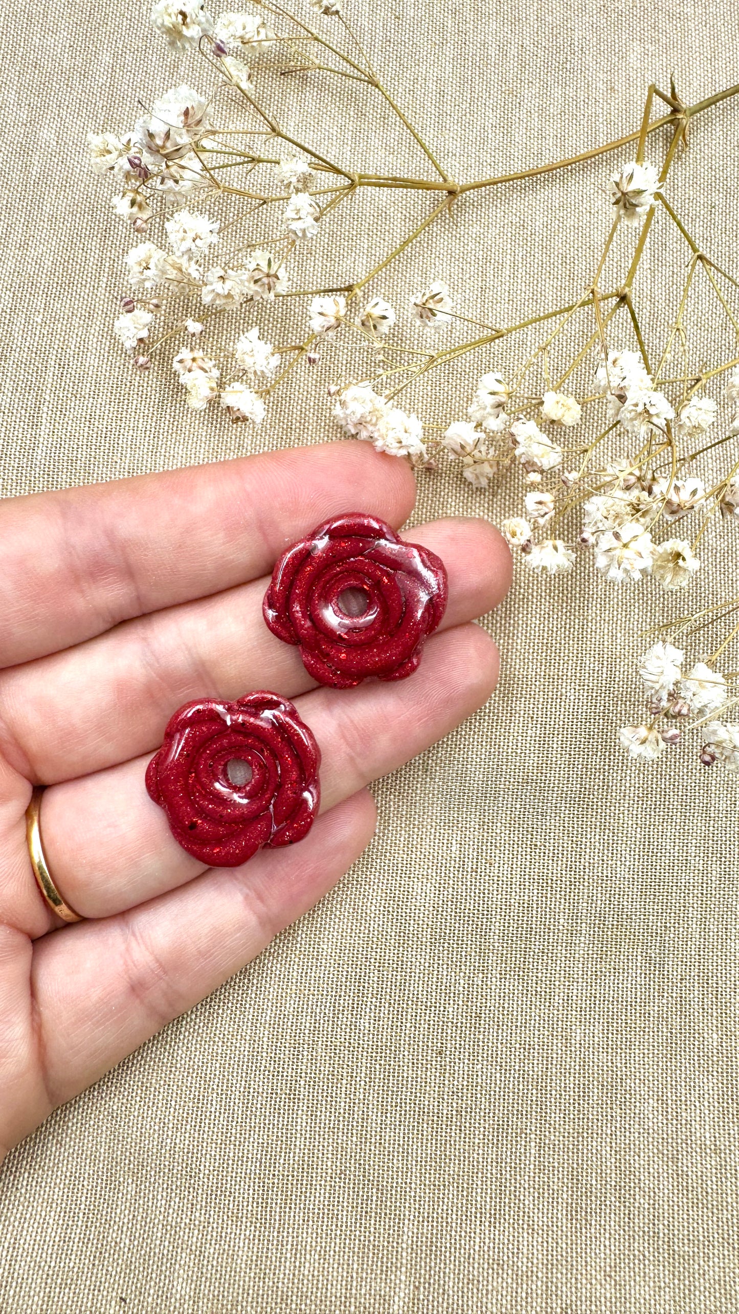 Pampilles Rose bordeaux