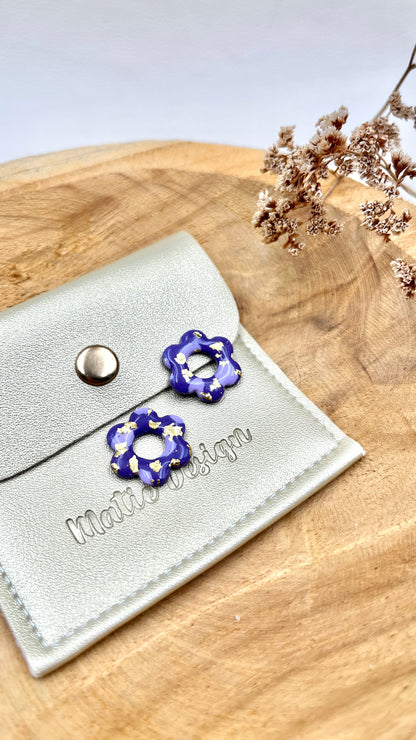 Pampilles violet/or S