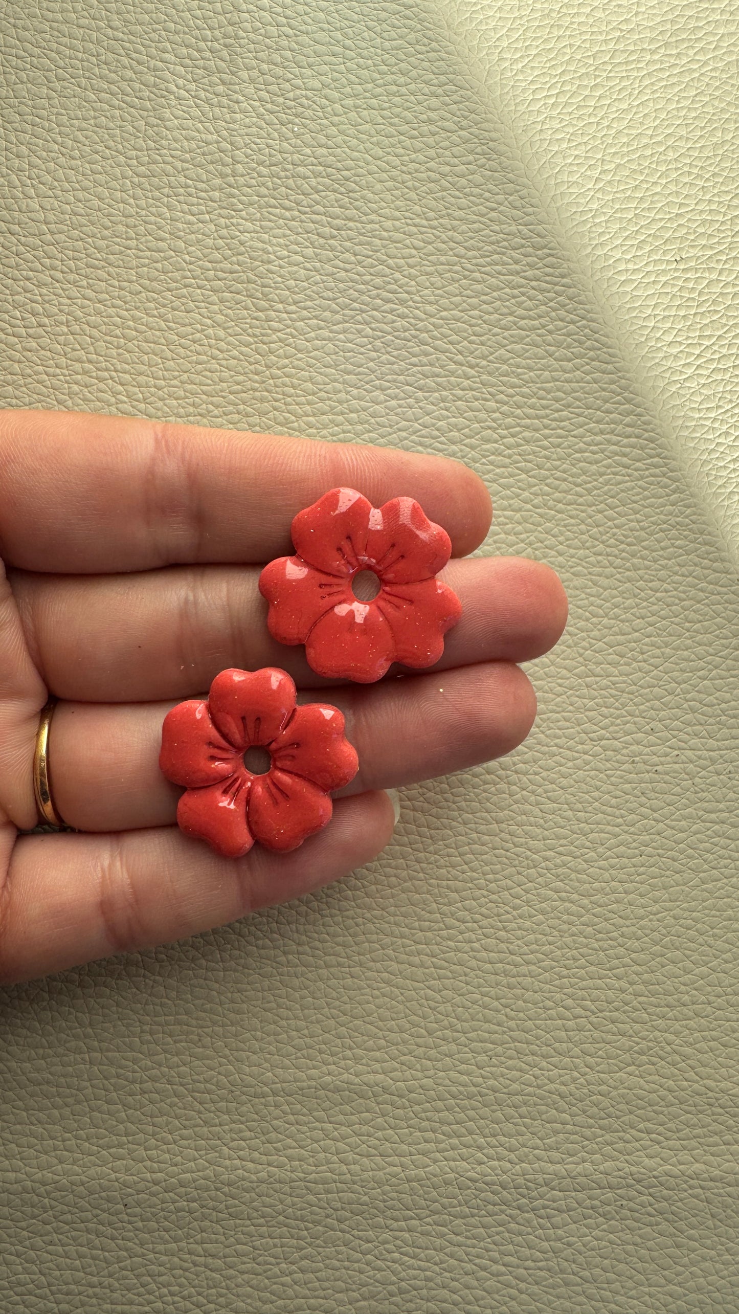 Pampilles Sakura rouges