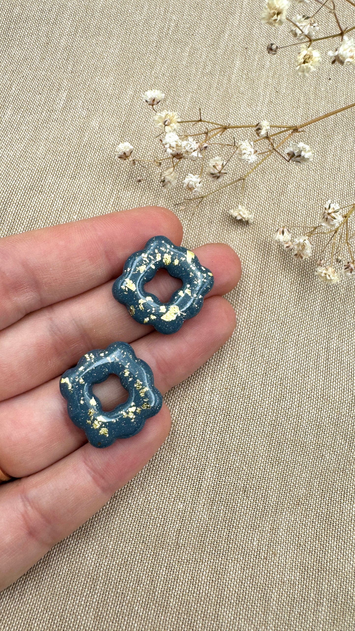 Pampilles Lola bleu/or