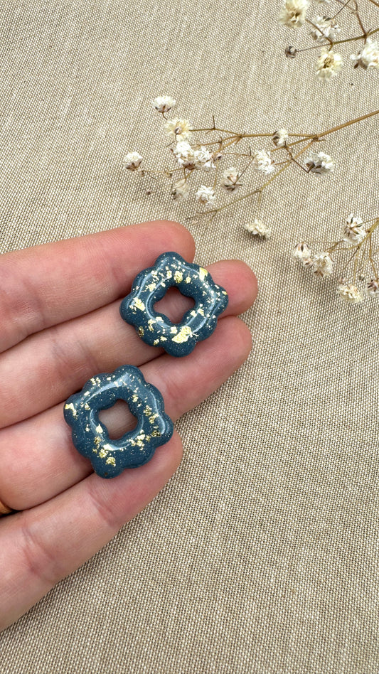 Pampilles Lola bleu/or