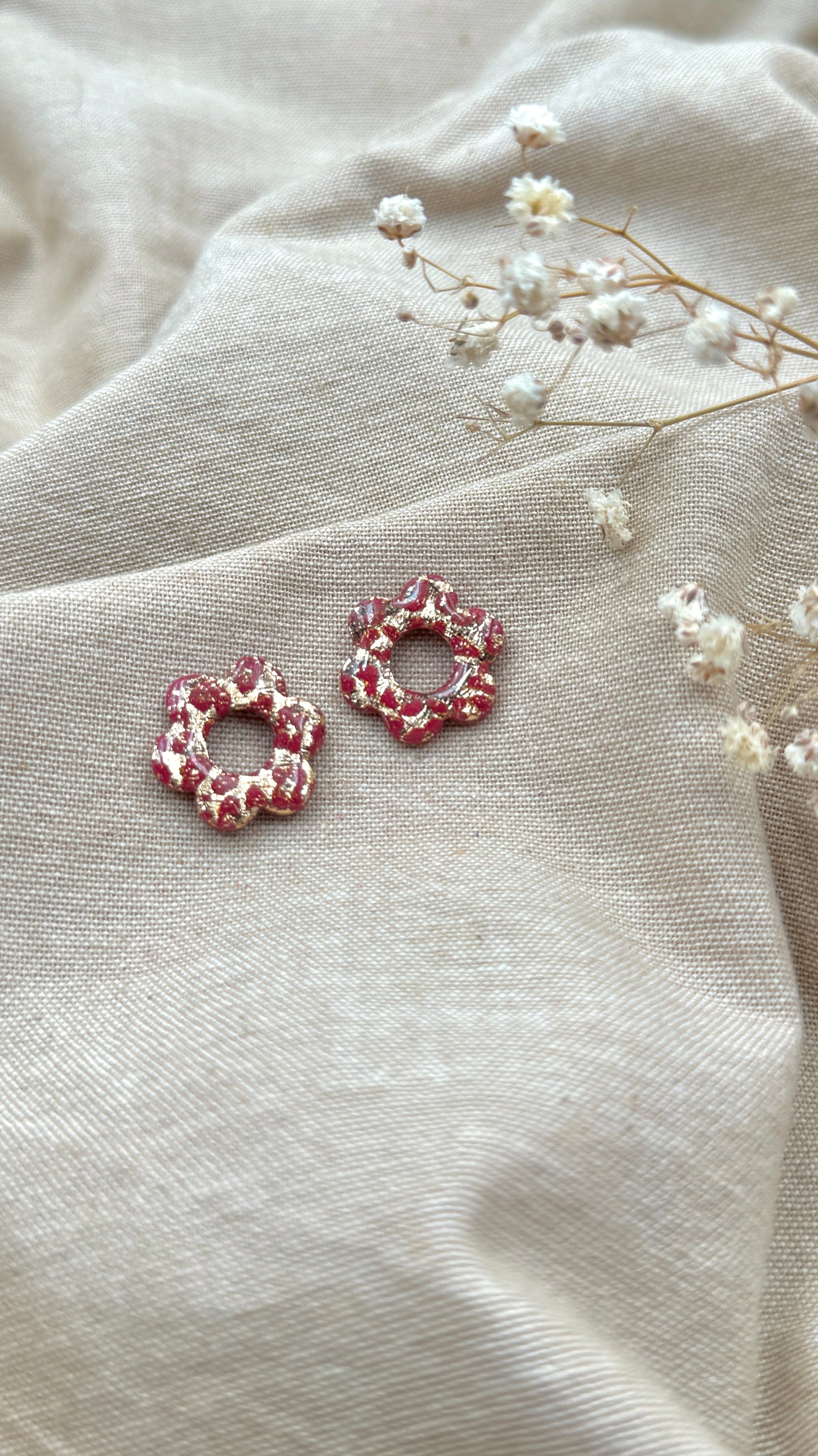 Pampilles S léopard rouge