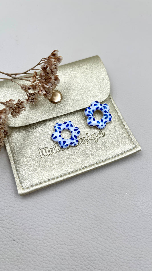 Pampilles bleues fleuries S