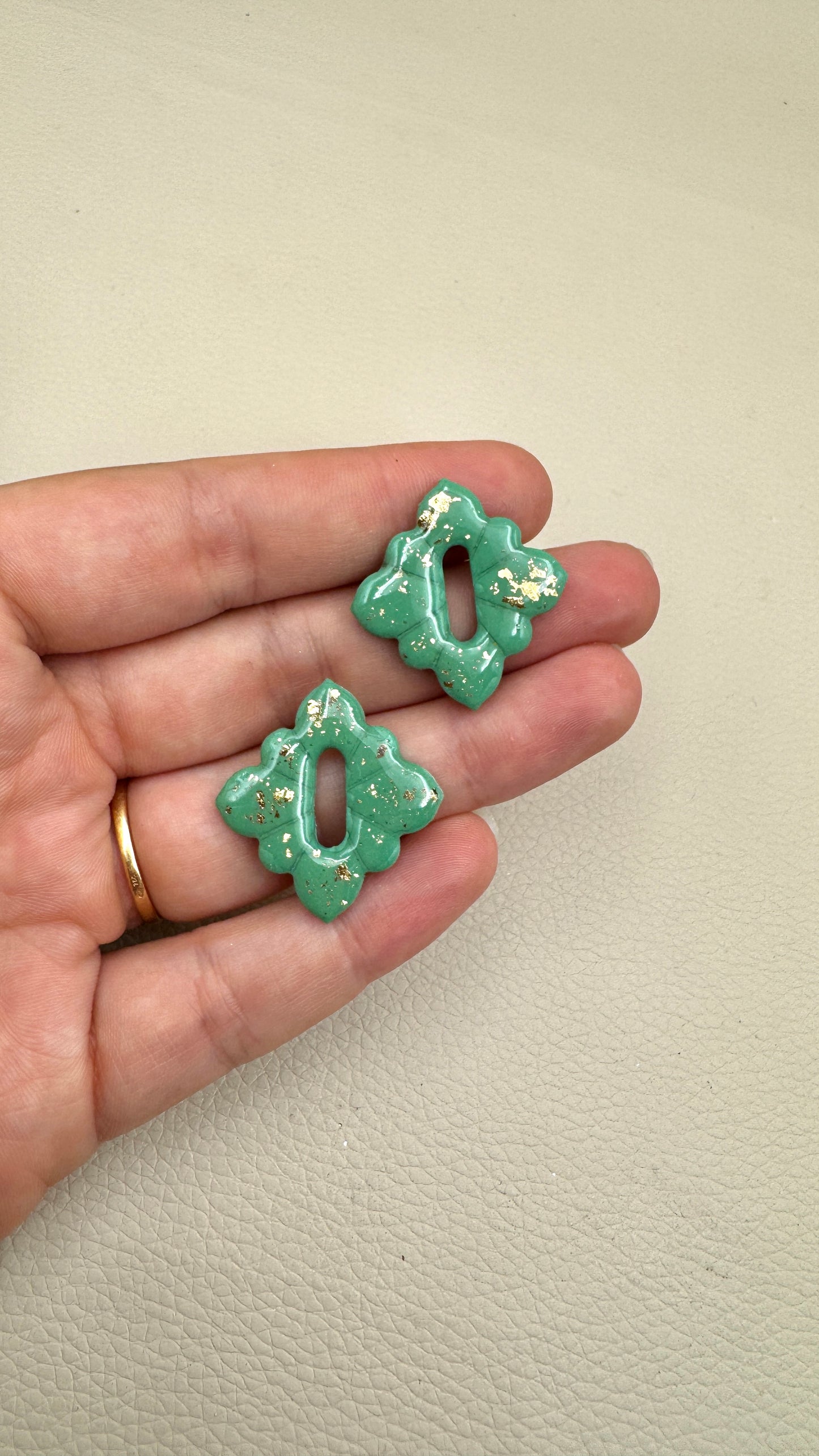 Pampilles Losanges vertes