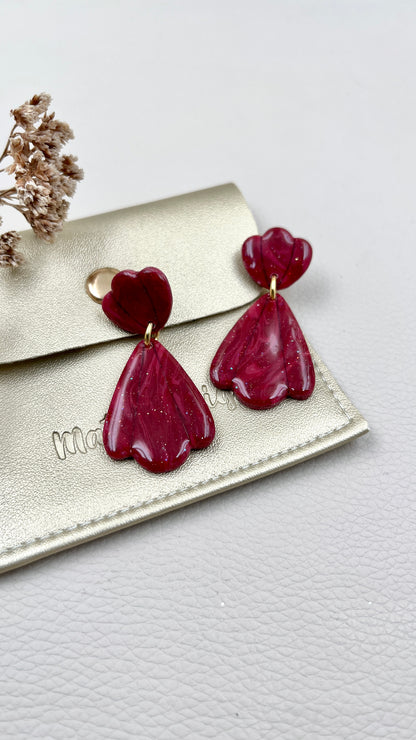 Boucles bordeaux