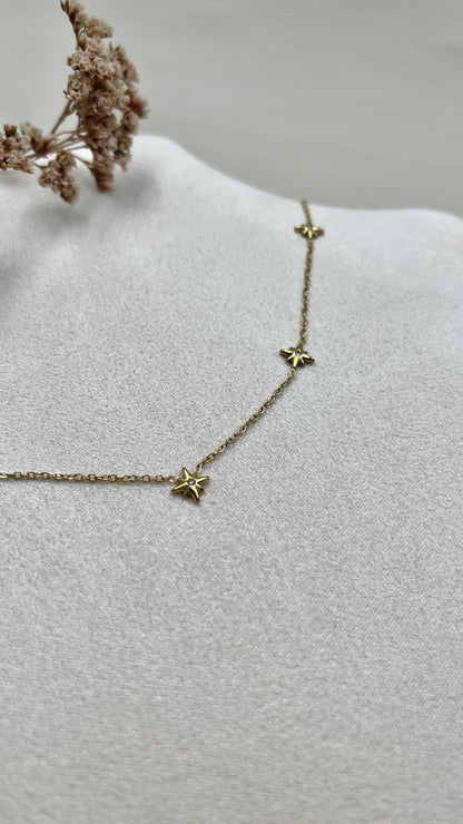 Collier étoiles