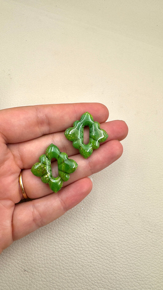 Pampilles Losanges vertes