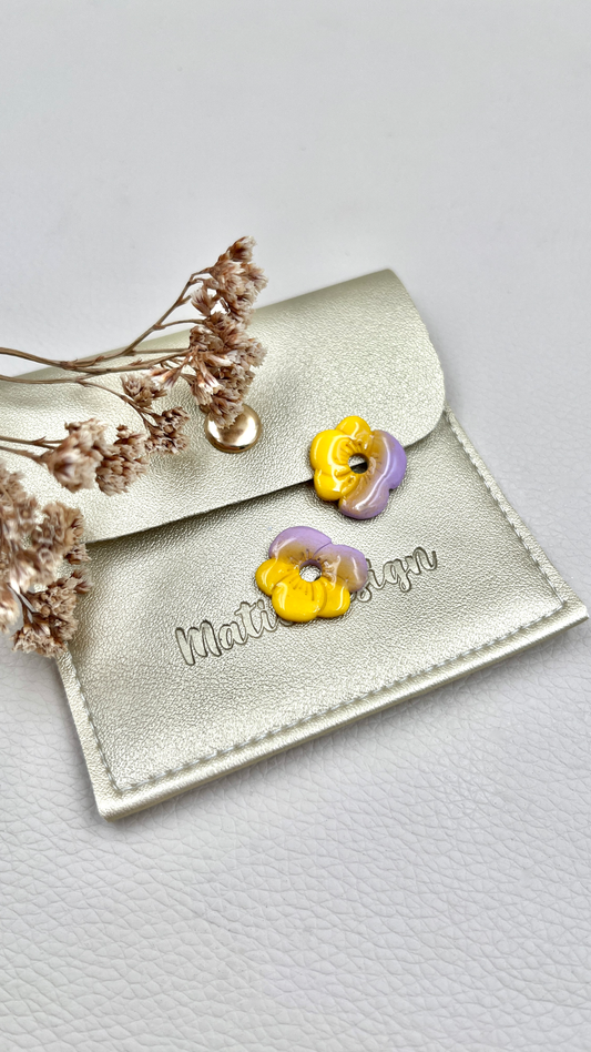 Pampilles pensées bicolores