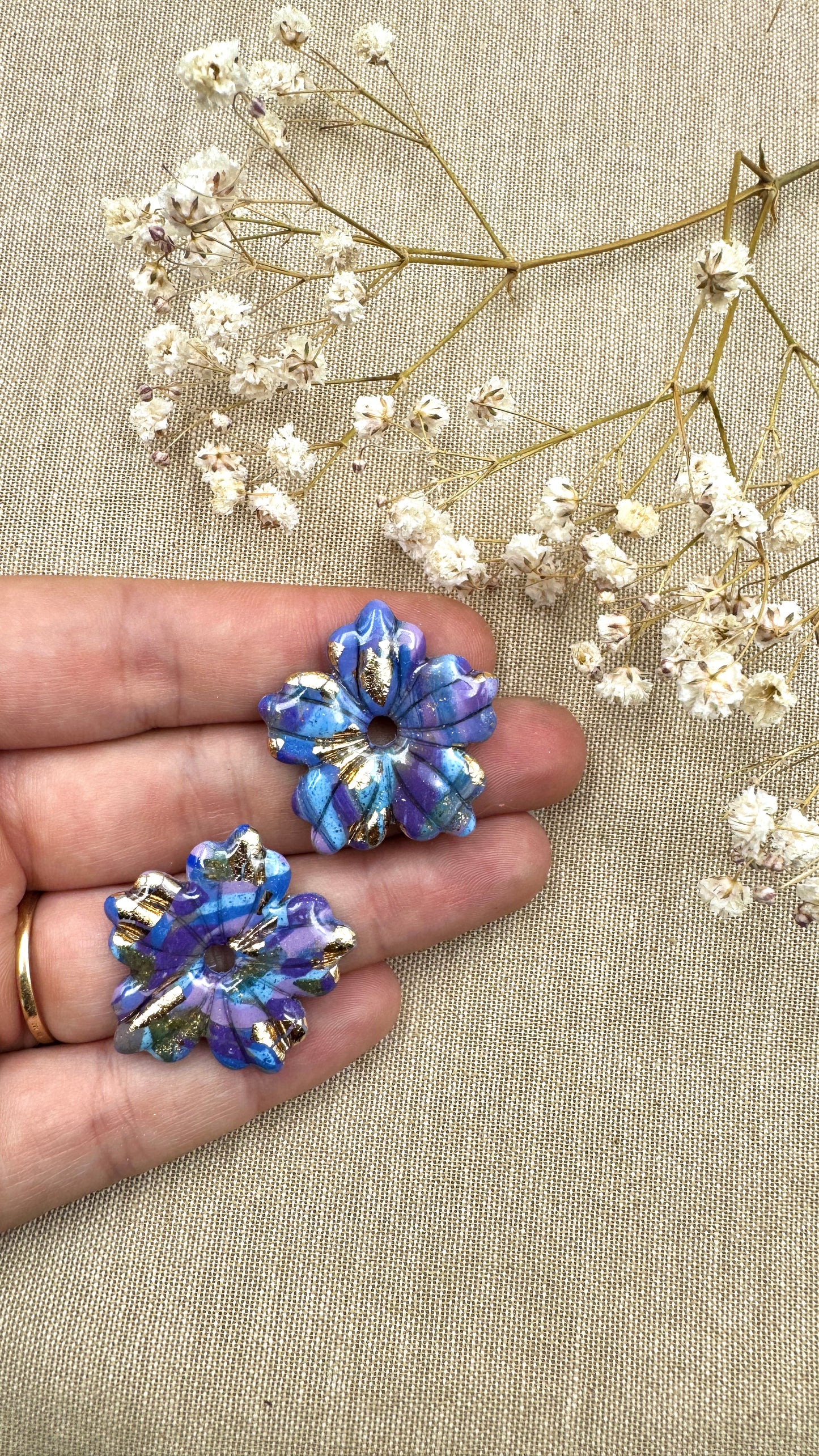 Pampilles Lisa violettes