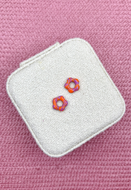Pampilles orange/violet XS