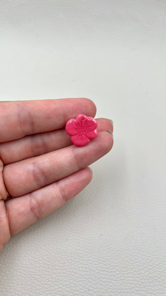Clips Pensée rose