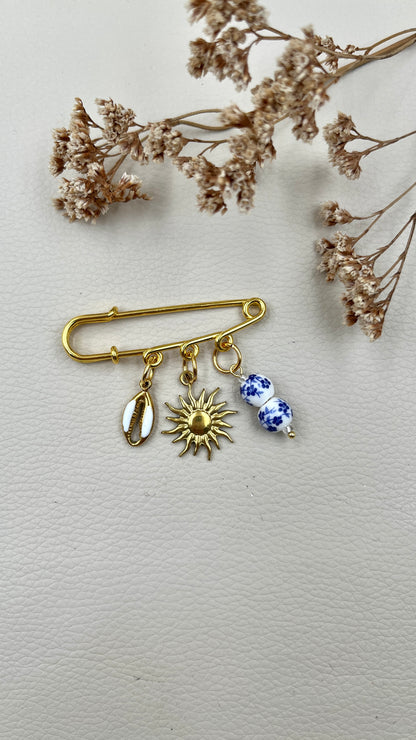Broche Soleil