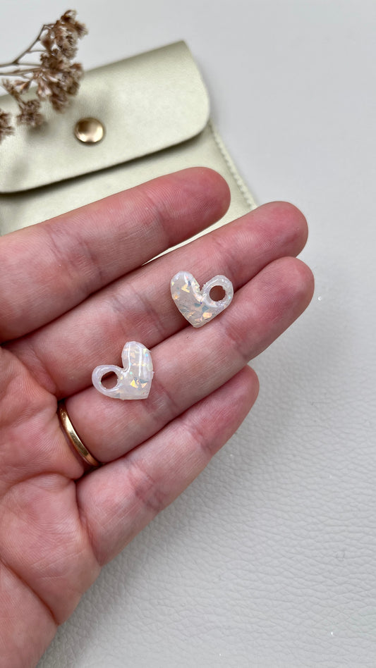 Pampilles cœur holographique