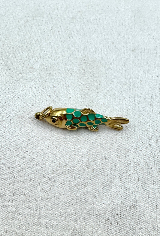 Charm poisson bleu