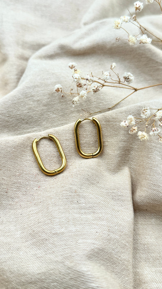 Créoles ovales plus épaisses